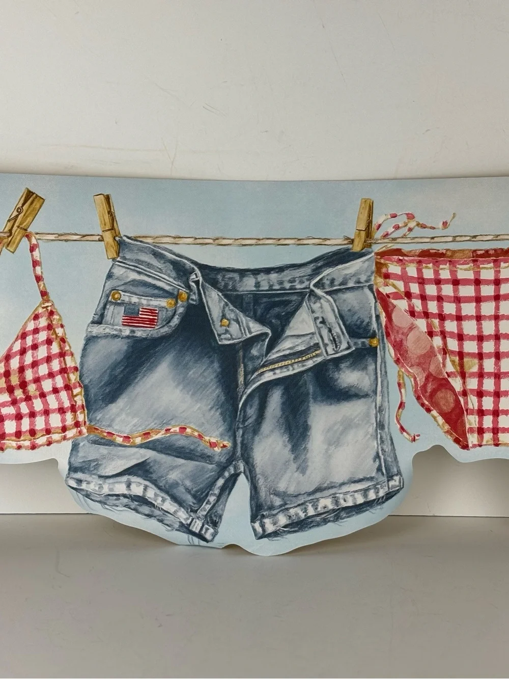 Vintage YORK Wallboarder-Clothline/Beach/Americana(2) Rolls